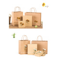 Hot Sale Shopping Kraft Handle Peper Bag